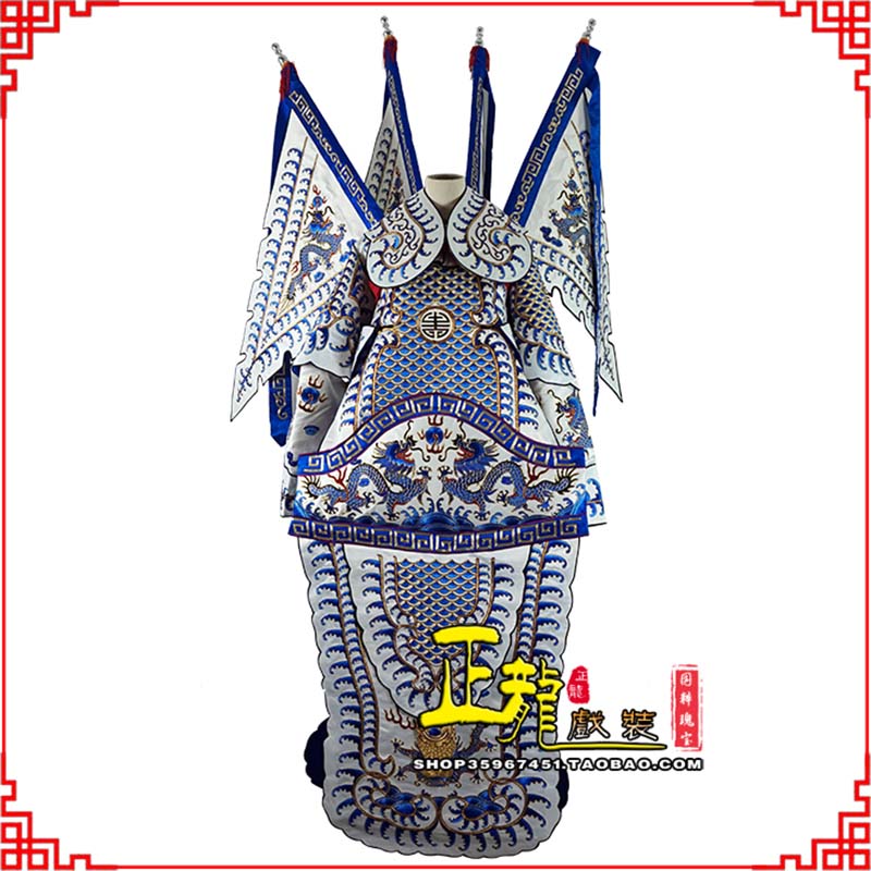 巴林左旗武生武将大靠祥龙勾金