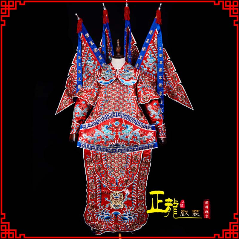 巴林左旗武生戏服戏曲武将靠